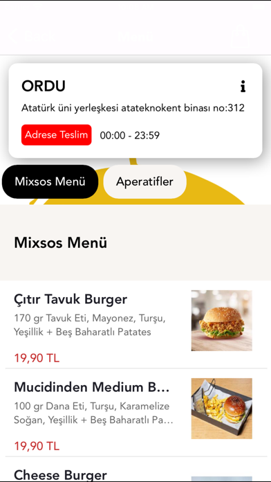 Mixsos Burger Screenshot