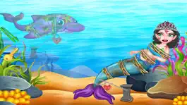 Game screenshot Mermaid Rescue House Cleaning apk