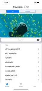 Encyclopedia of Fish screenshot #1 for iPhone