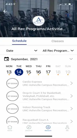 Game screenshot UNCA Campus Rec mod apk