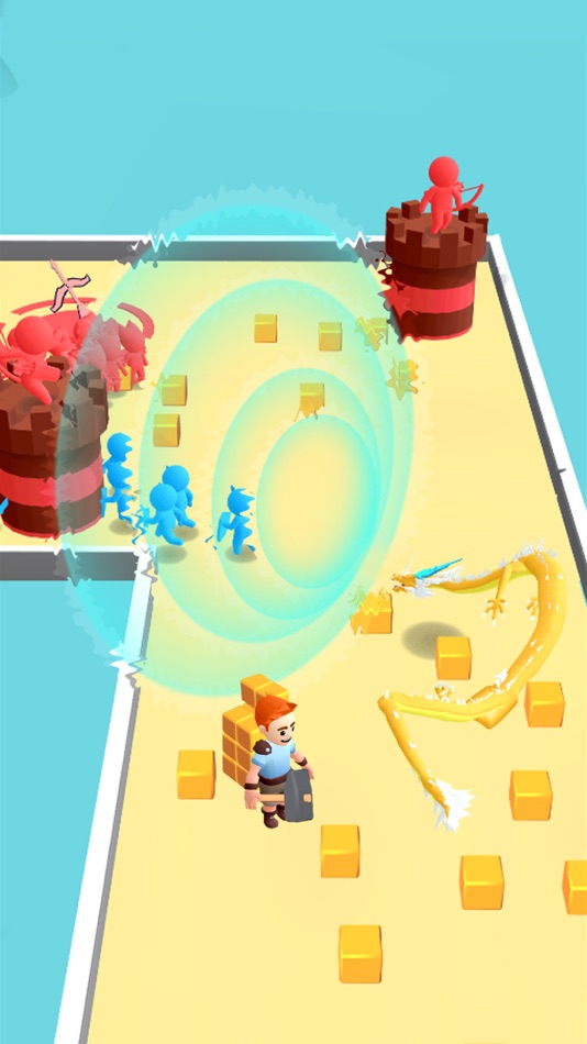 #4. Tiny Battle 3D (iOS) 来自: JoyPac