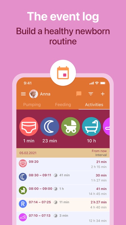Breastfeeding Newborn tracker
