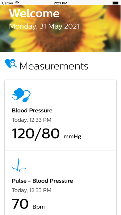 eCare Companion Screenshot
