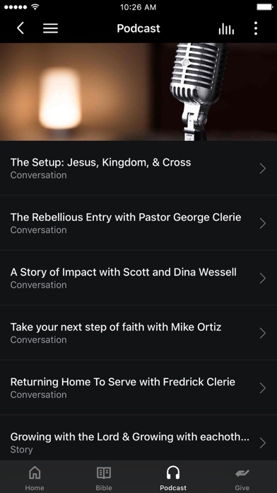 The Gathering Church SD App Screenshot