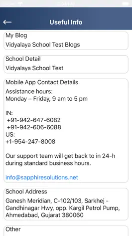 Game screenshot Vikas School apk