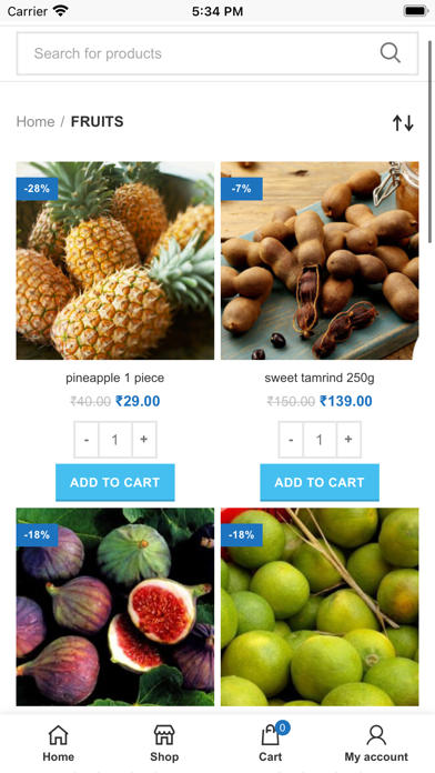 Rozana Fresh Mart Screenshot