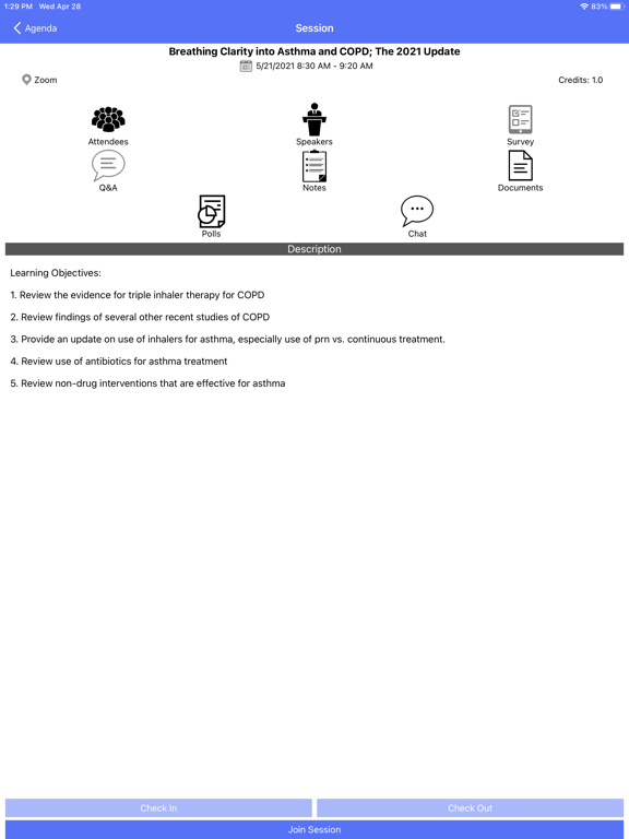 Screenshot #5 pour IAFP Events