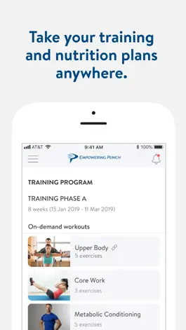 Game screenshot Empowering Punch Fitness apk