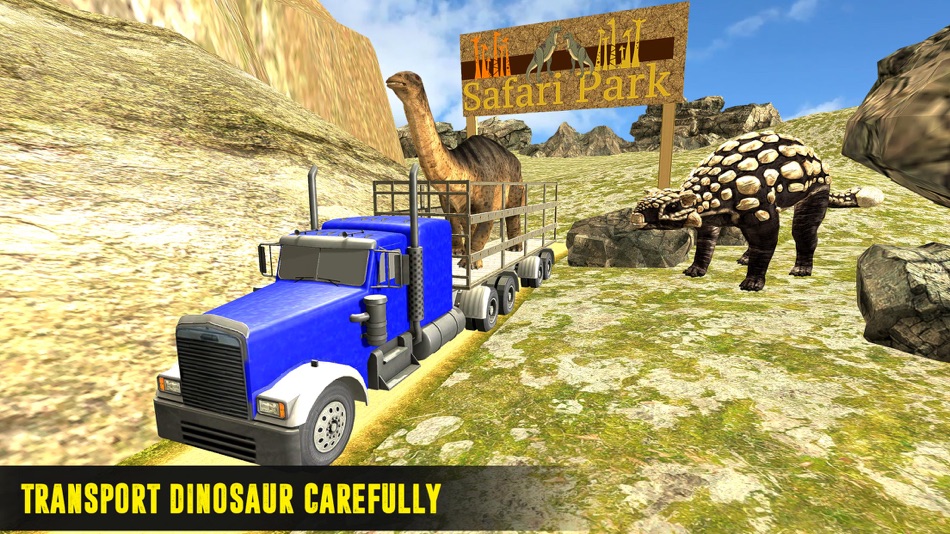 Dinosaur Transporter Trucks 3D - 1.0 - (iOS)