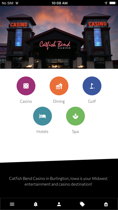 Catfish Bend Casino Rewards Screenshot