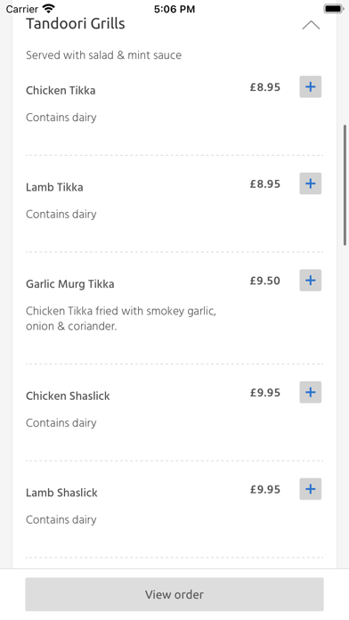 Reema Restaurant, East Preston Screenshot
