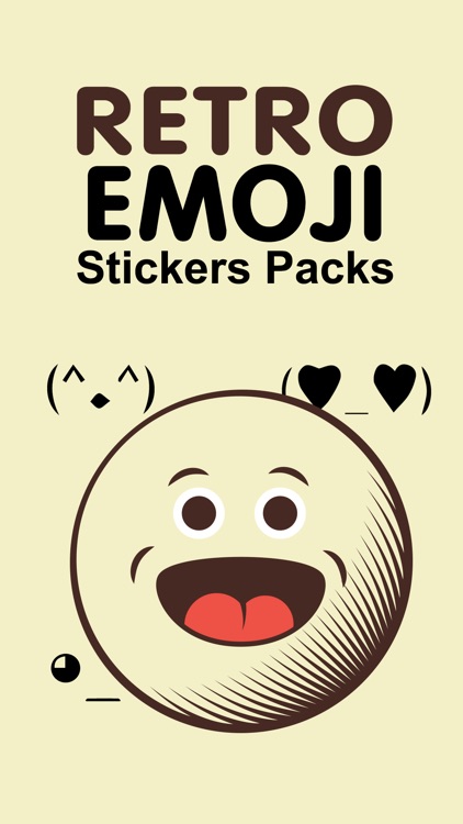 Retro Emoji Stickers Pack