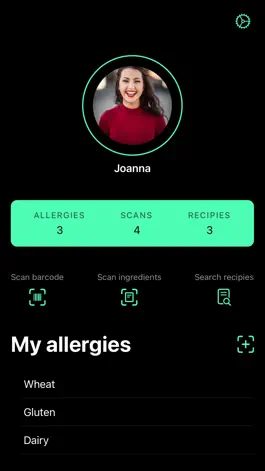 Game screenshot Allergyze - Allergy Scanner apk