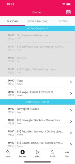Game screenshot groupfit Muenchen apk