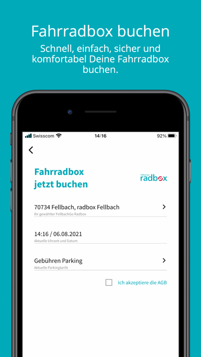 Fellbach.go! radbox Screenshot