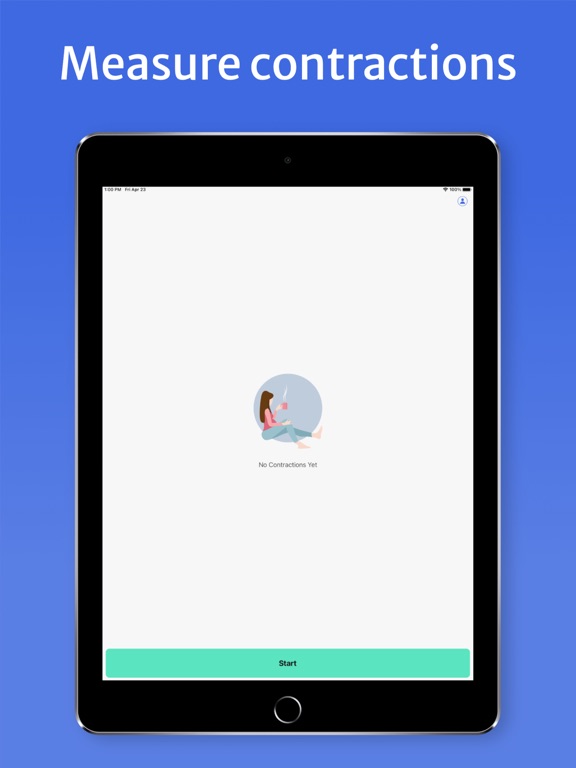 Screenshot #4 pour Birth Time - Contraction Timer