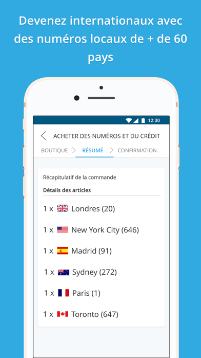 Screenshot #1 pour Suivi des appels - iovox