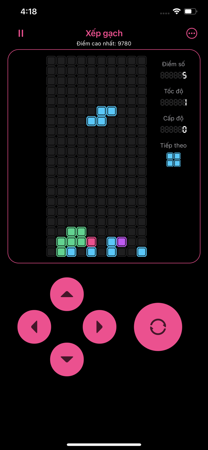 Xếp gạch - Không quảng cáo