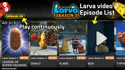 Larva season 3(full version) Screenshot