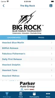 the big rock tournament iphone screenshot 2