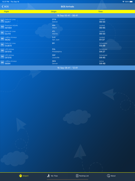 Screenshot #5 pour Boston Airport Info + Radar