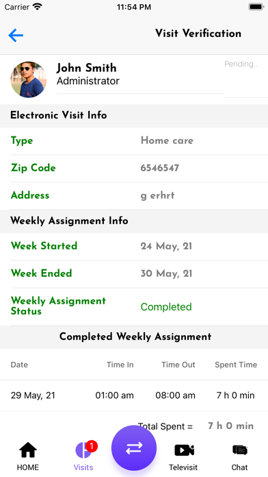 NFTJ Home Care Screenshot
