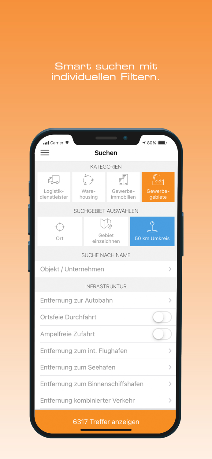 Gewerbegebiete - Logistik Immo