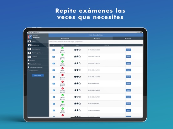 PracticaTest - Examen Conducir iPad screenshot 4 - Education app