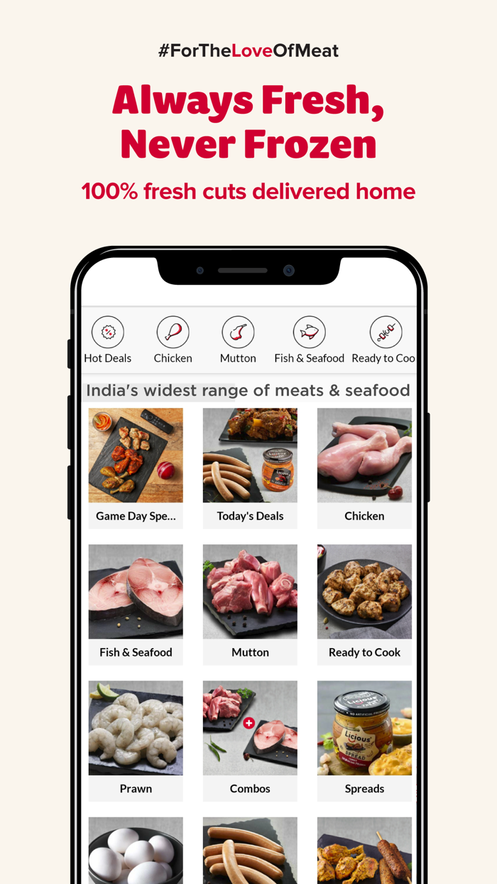 Licious Fish, Chicken  Meat