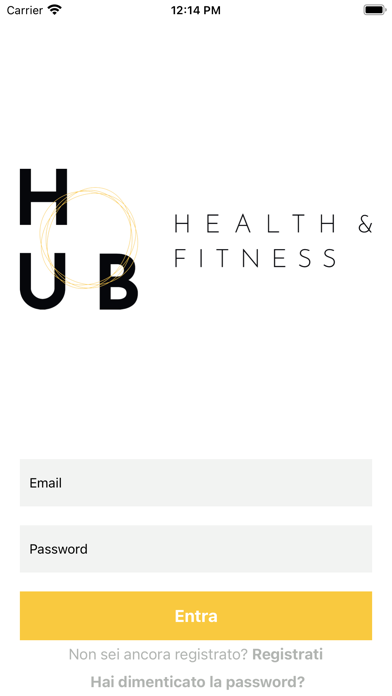 Hub Fit Screenshot