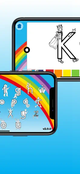 Game screenshot Letterland Rainbow Writing apk