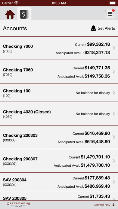 Cattlemens Bank Business Screenshot