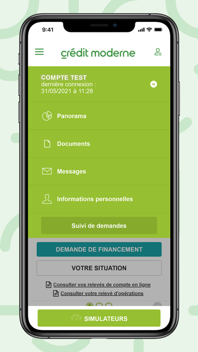 Crédit Moderne Screenshot