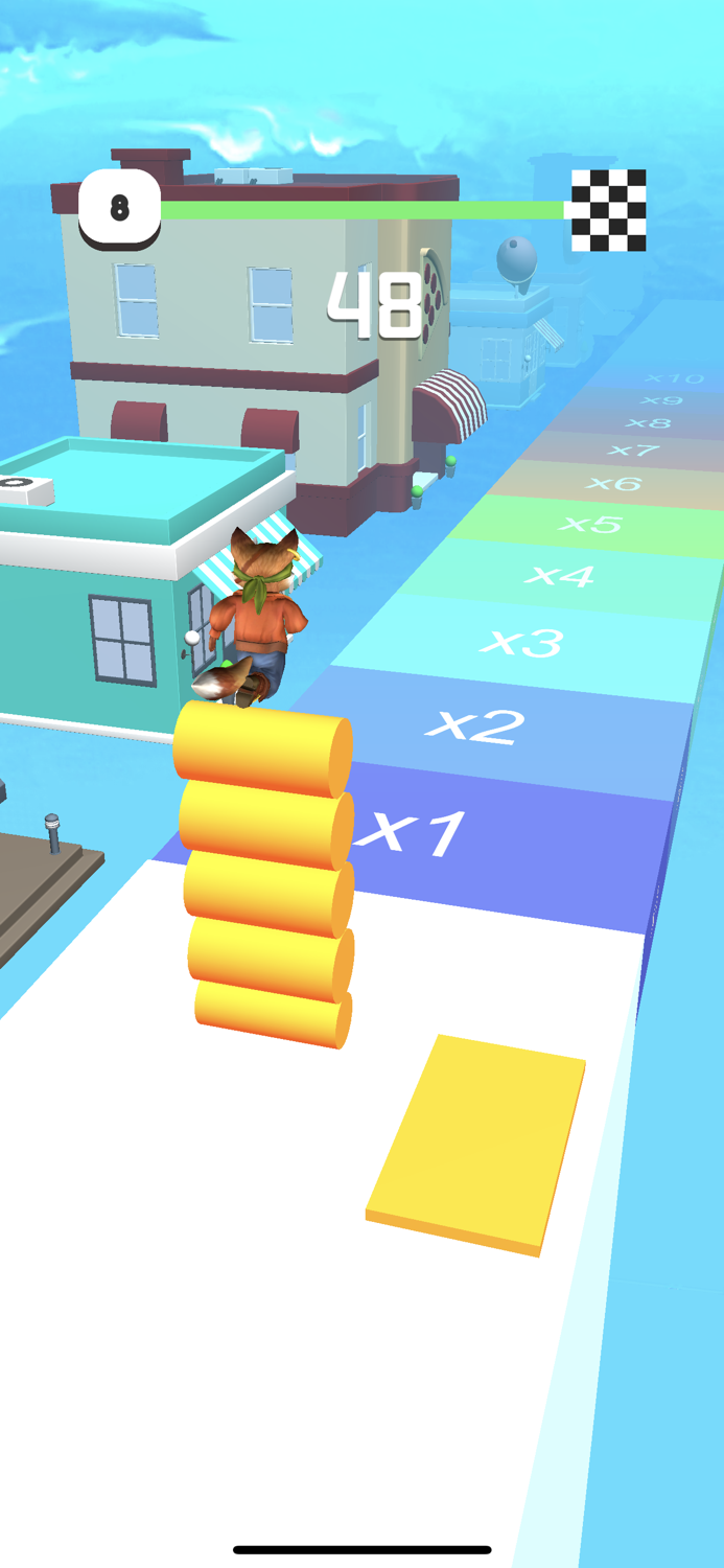 Crash Fox - Skate Runner