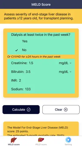 Game screenshot Pocket MELD Score Calculator mod apk
