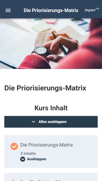 impakt360 Leadership App Screenshot