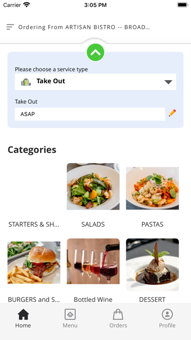Artisan Bistro Screenshot