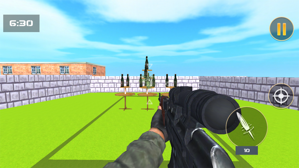 #1. Bottle Shooting Challenge Game (iOS) 由: XTERIO STUDIO
