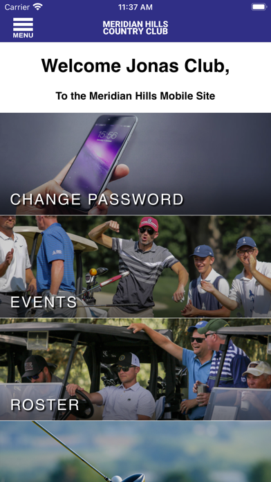Meridian Hills Country Club Screenshot
