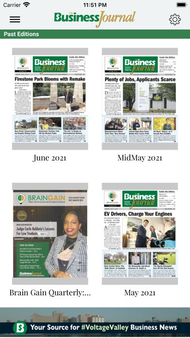 The Business Journal Screenshot
