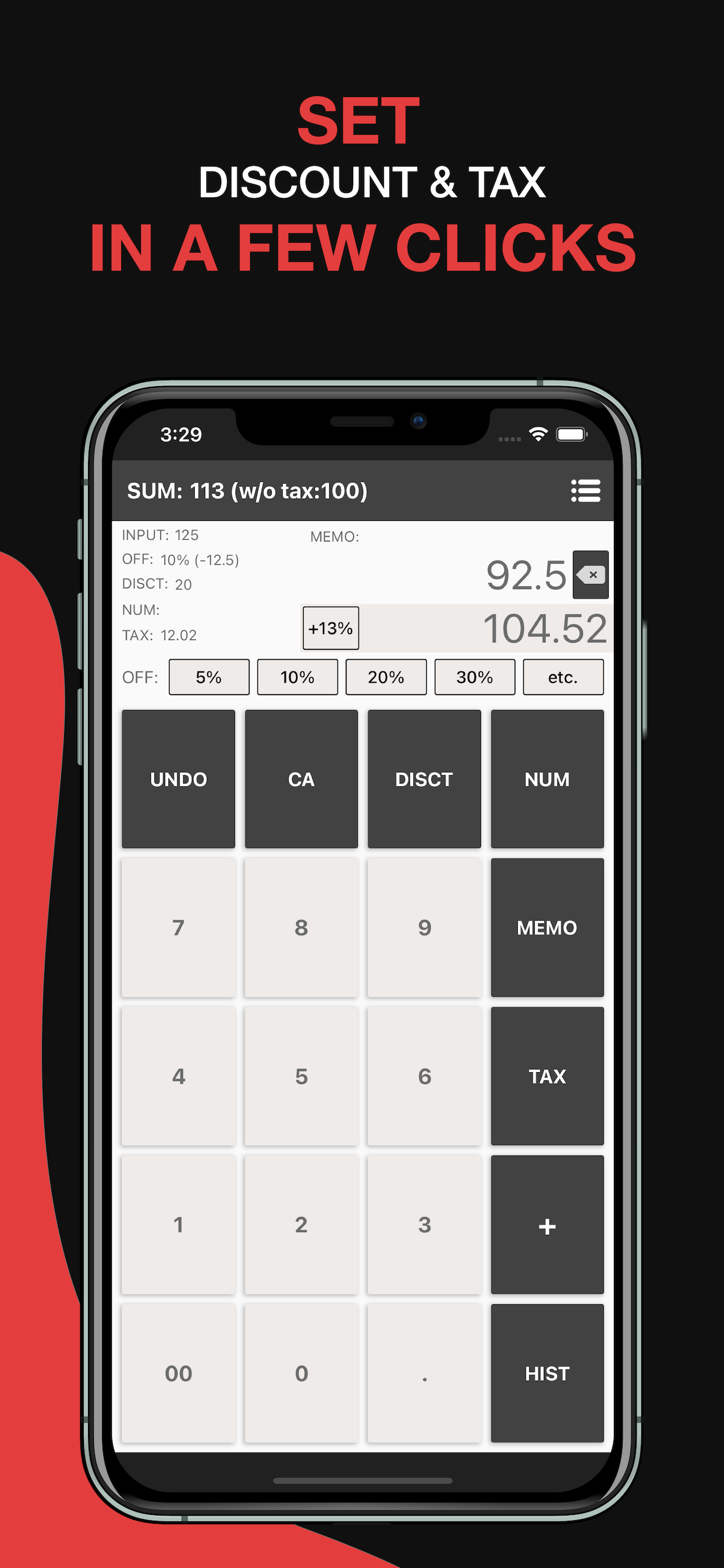 Shopping Calculator with Tax