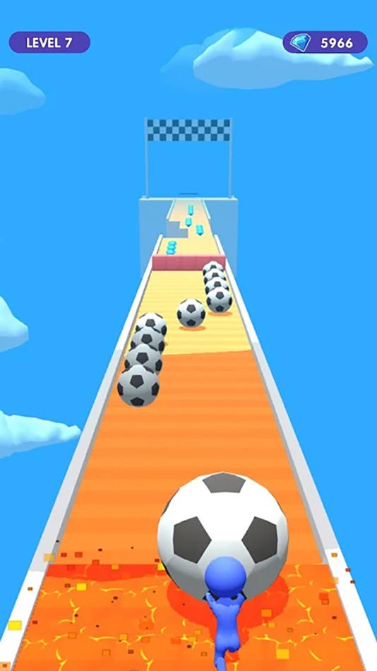#2. Snowball Run (iOS) 由: WONDER GROUP HOLDINGS LIMITED