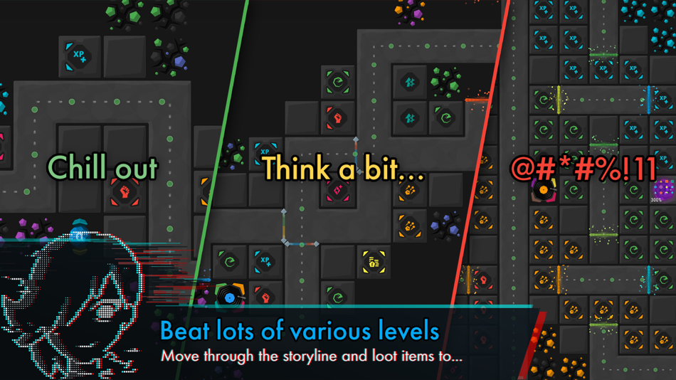 #3. Infinitode 2 (iOS) Podle: Vadym Sakhno
