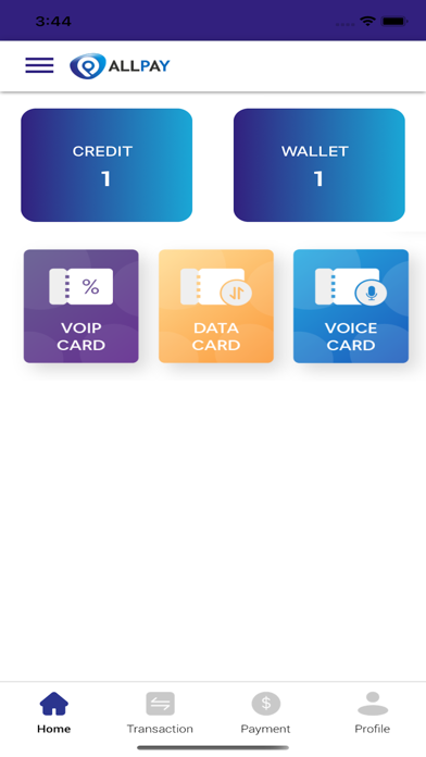 AllPay Screenshot