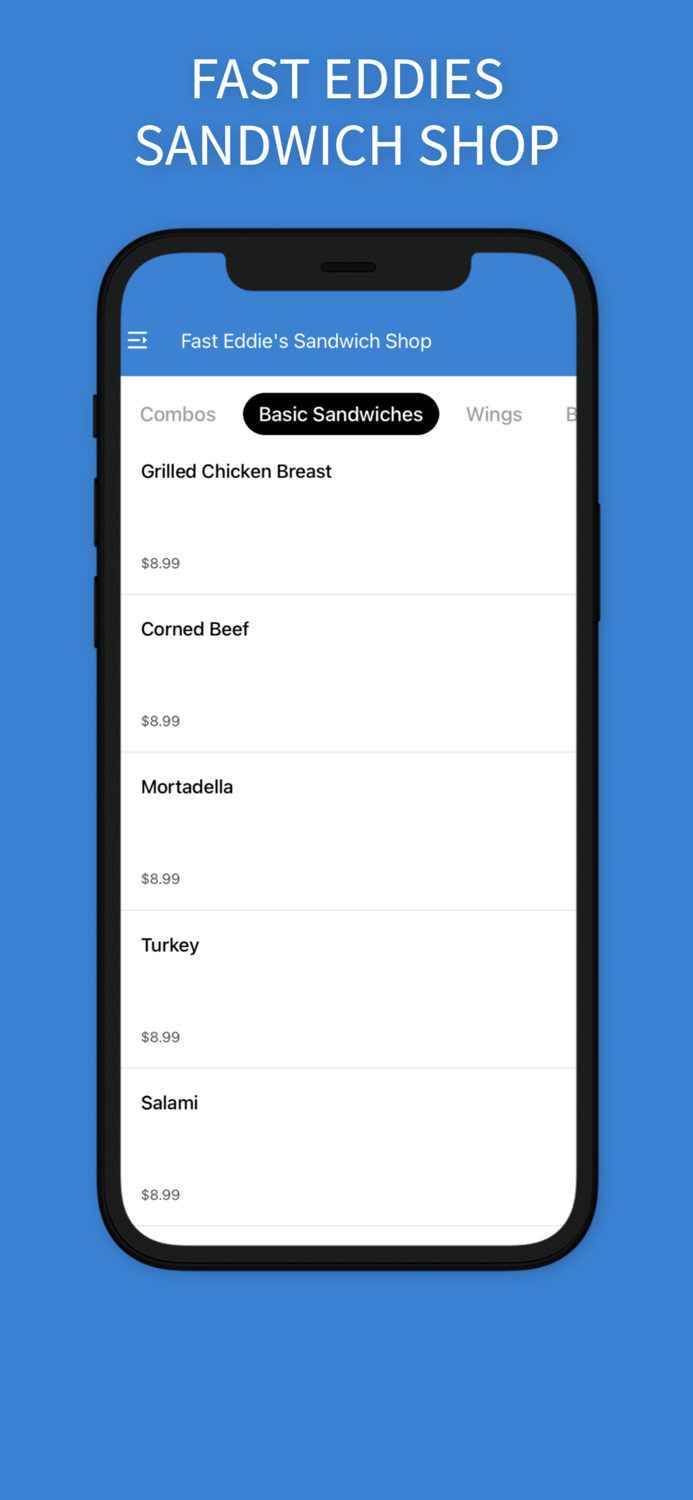 Fast Eddies Sandwich