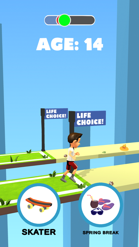 #3. Life Run! (iOS) 由: App Design . Company