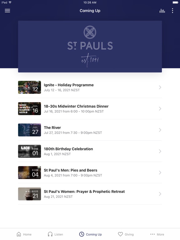 Screenshot #6 pour St Paul's Auckland