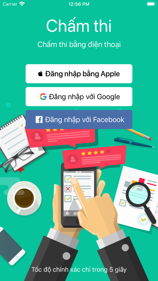 #1. Chấm thi trắc nghiệm (iOS) 来自: VIET NGUYEN