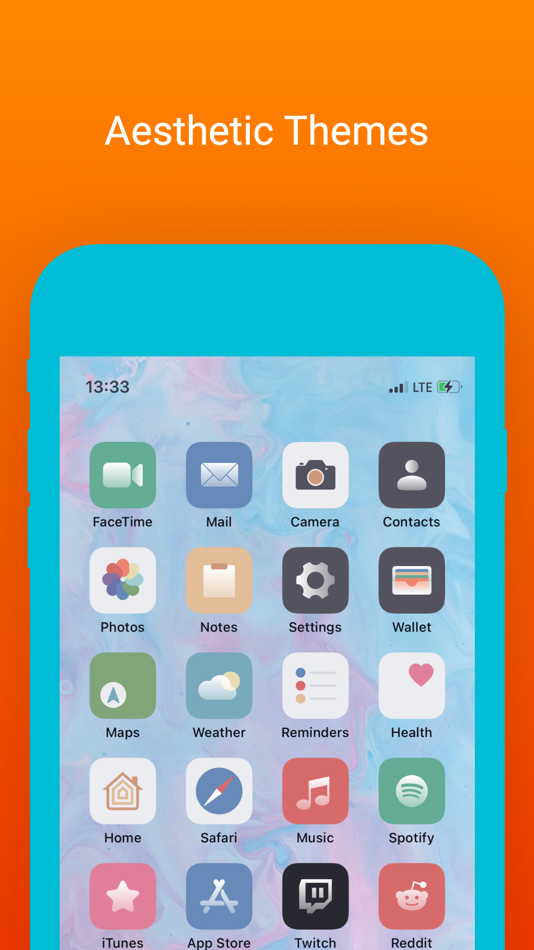 #4. iTheme: Theme & Icon (iOS) 由: Oguzhan YILMAZ