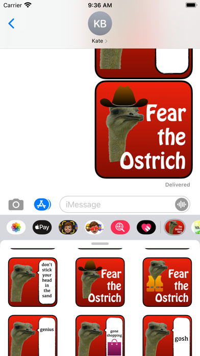 The Ostrich Says Screenshot